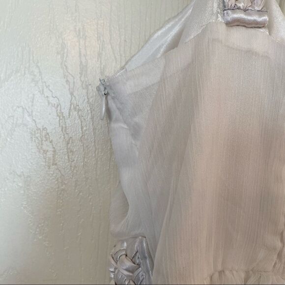 Dani Sexy Sheer Off White Top - Picture 5 of 8